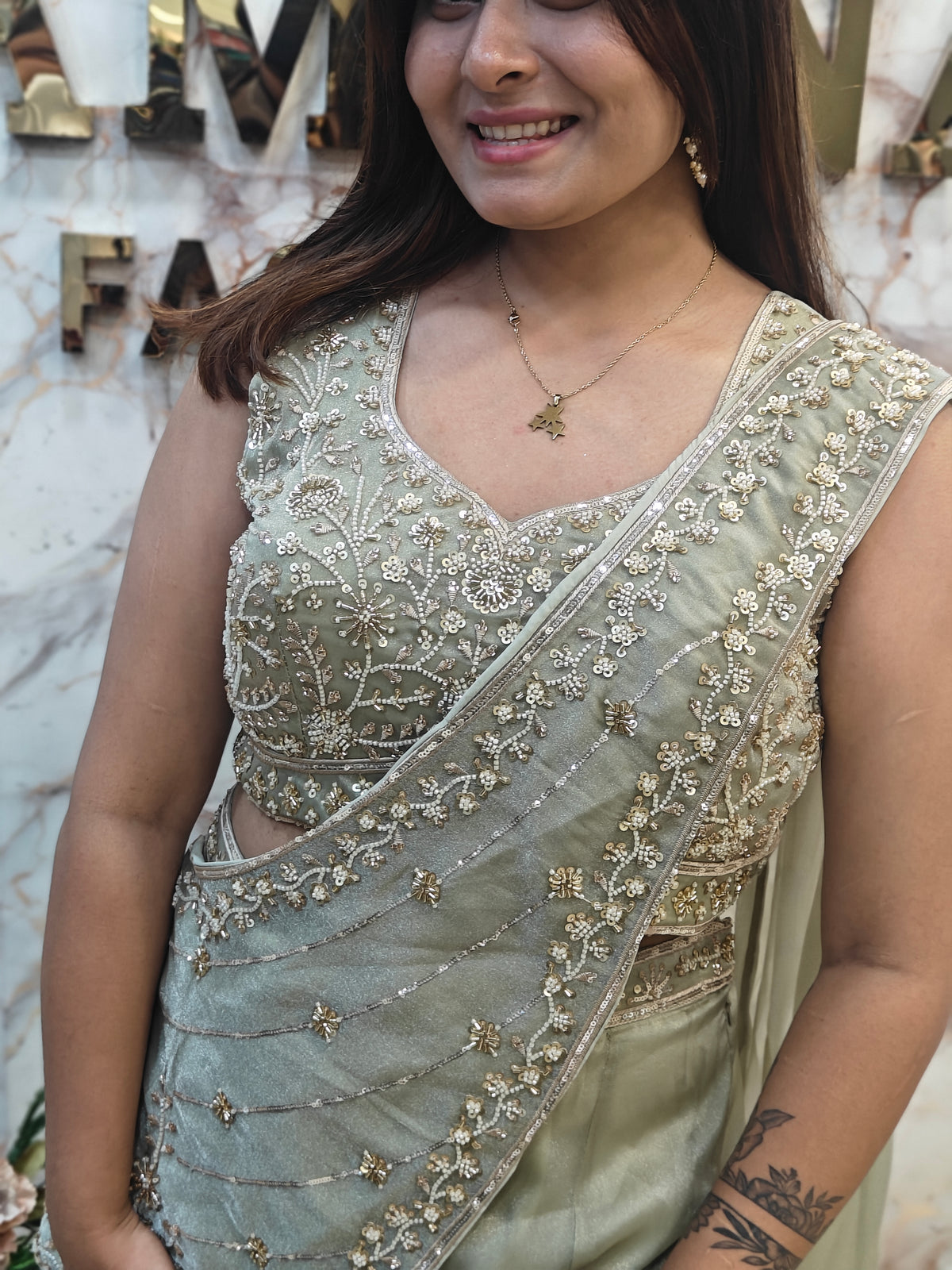 Indo-Western Fusion Set