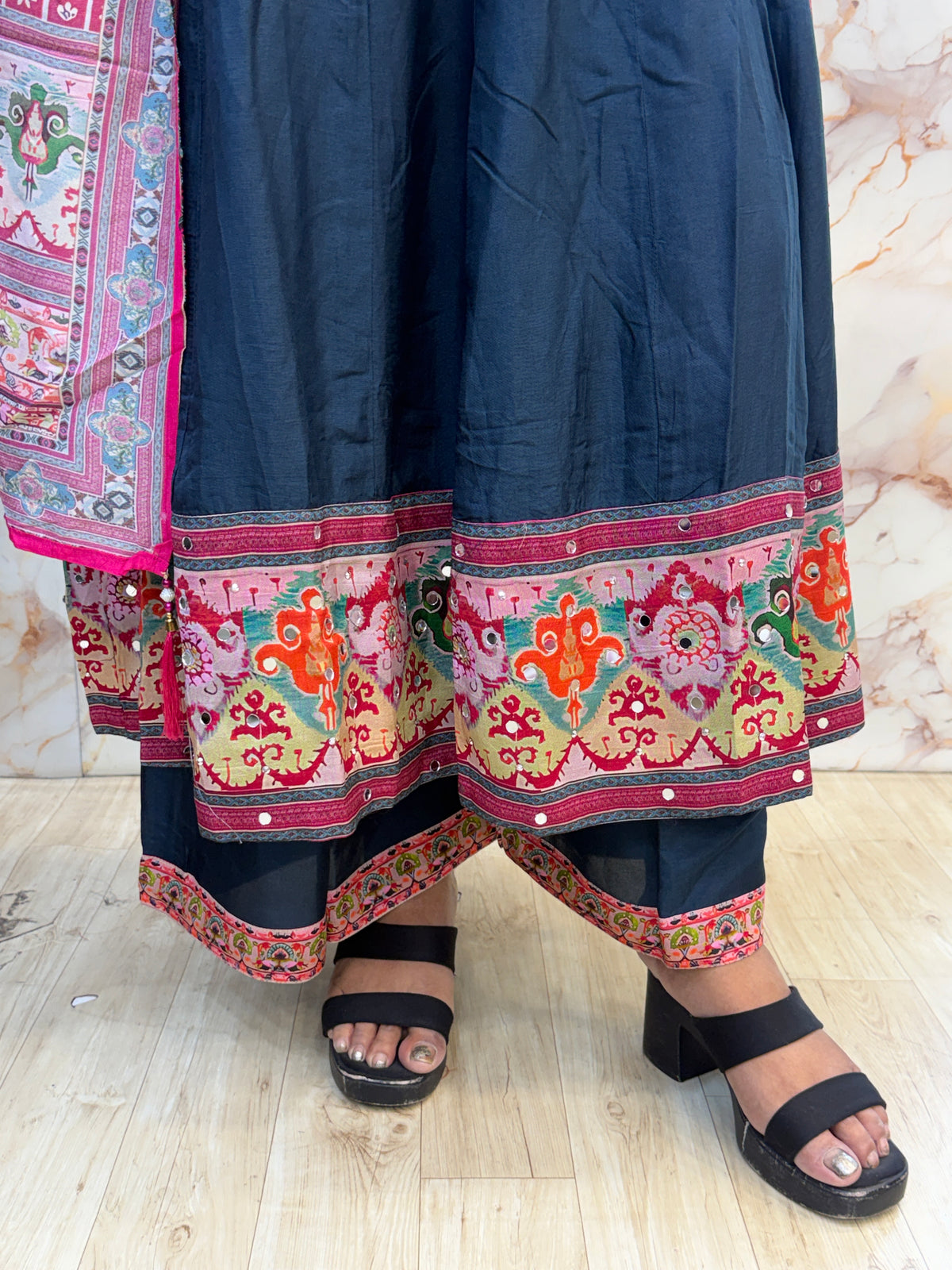 ✨ FANCY DOLA SILK ANARKALI ✨