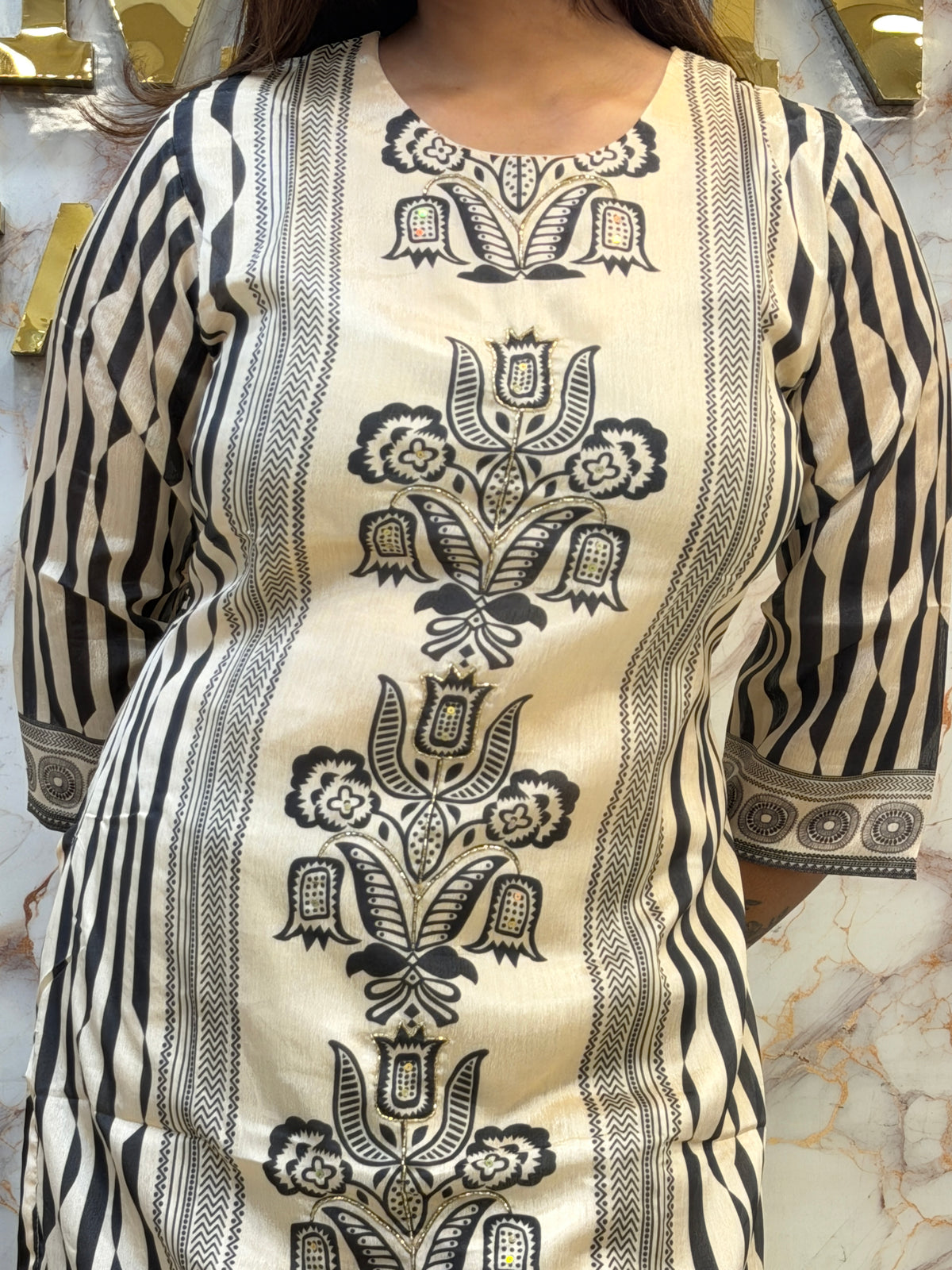 DIGITAL PRINT KURTI DUPATTA SET❤️💫