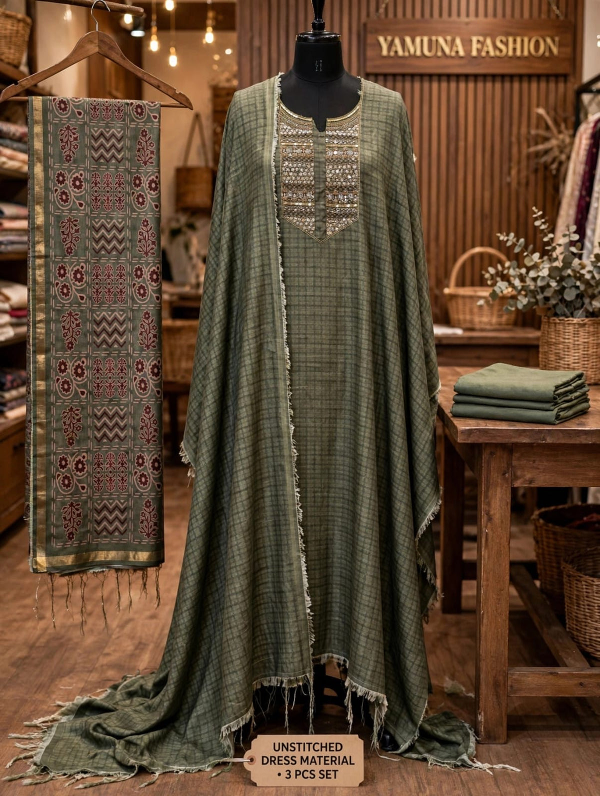 💕GRACEFUL DESIGNER DRESS MATERIAL 💕