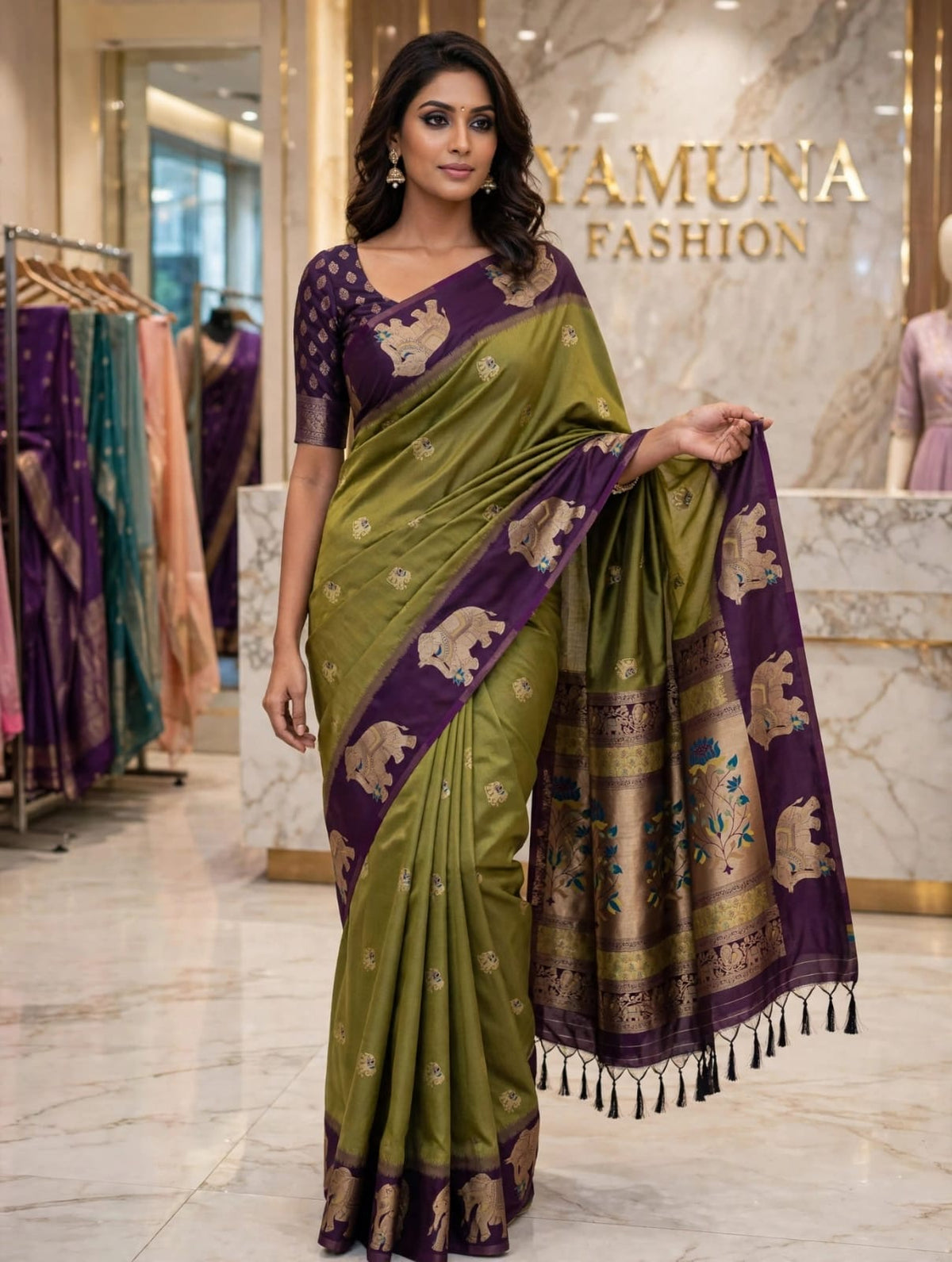 🌸 Premium Designer Saree ✨
