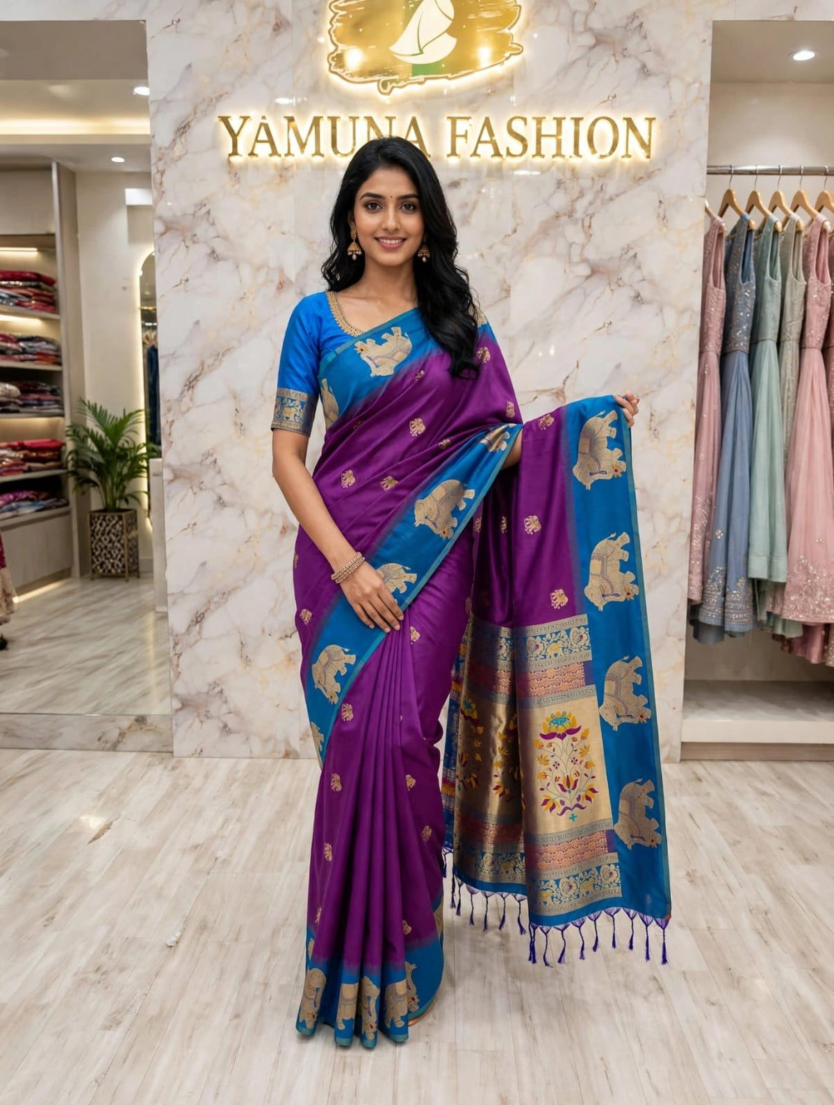 🌸 Premium Designer Saree ✨