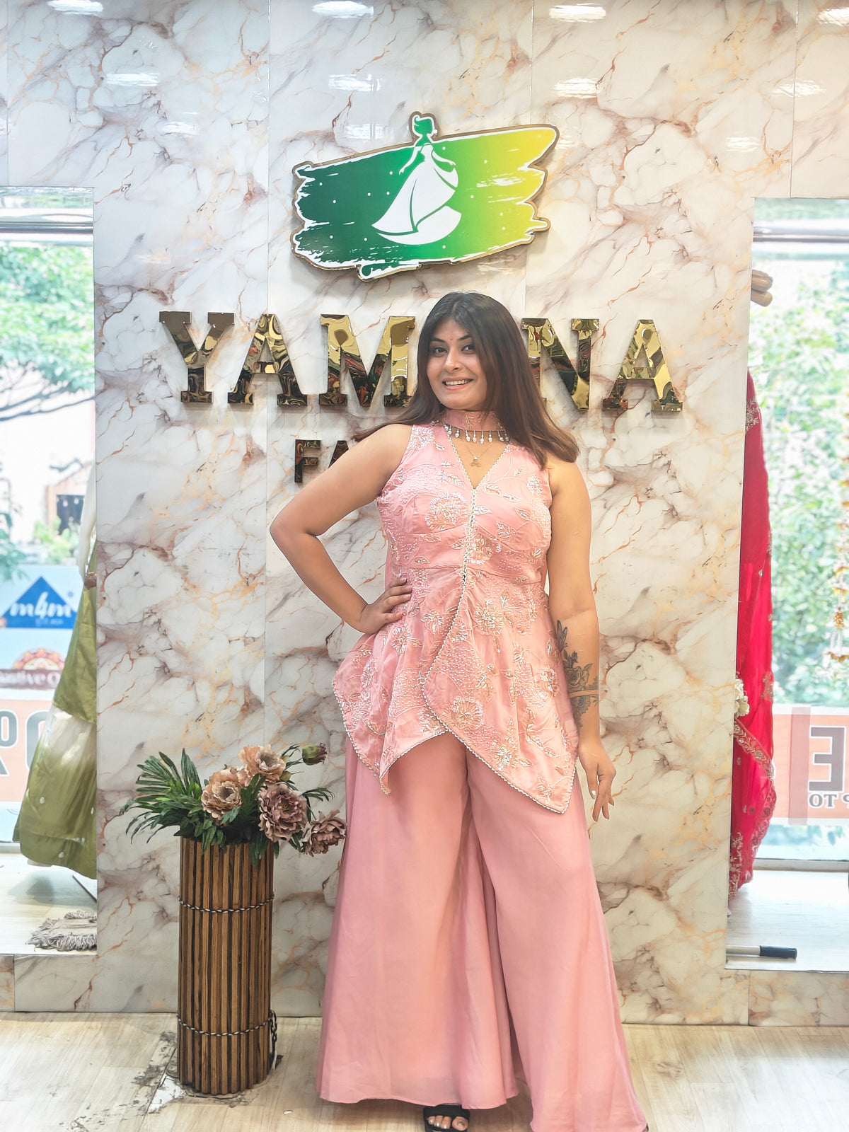 ✨PURE SILK INDO-WESTERN OUTFIT. ✨