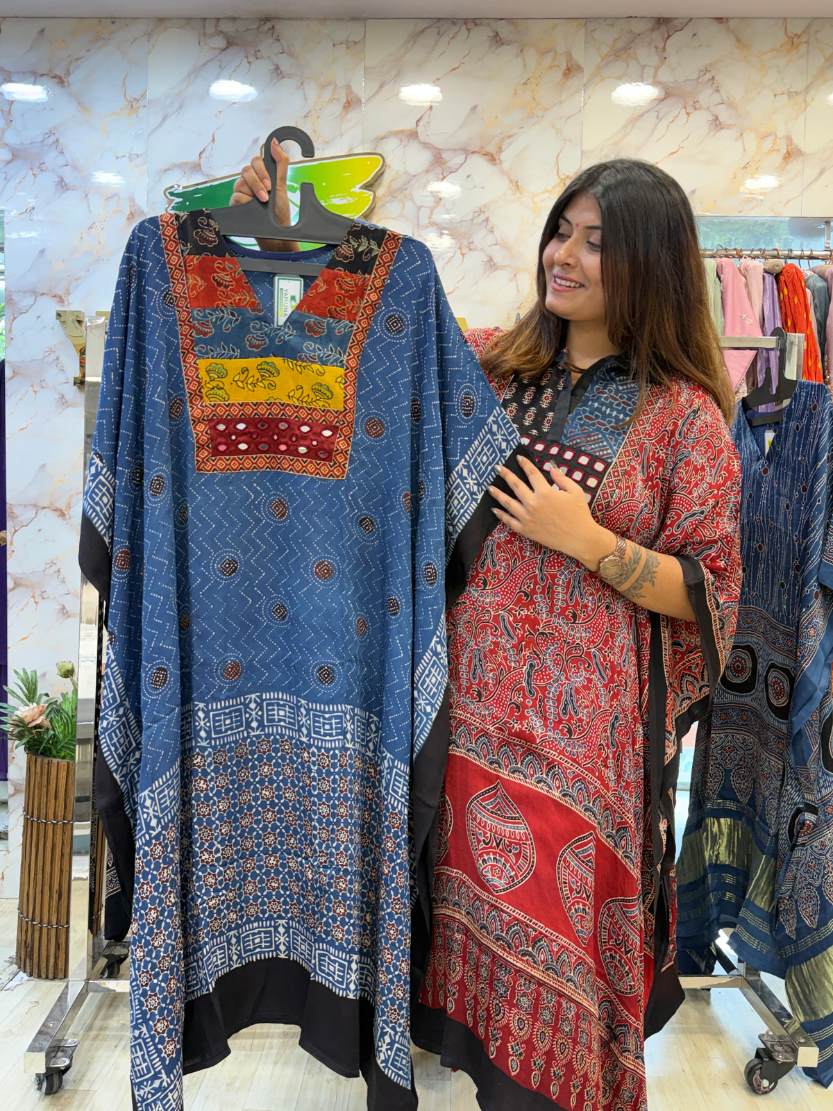 🌸 REGAL GAJI SILK KAFTAN CHARM 🌸