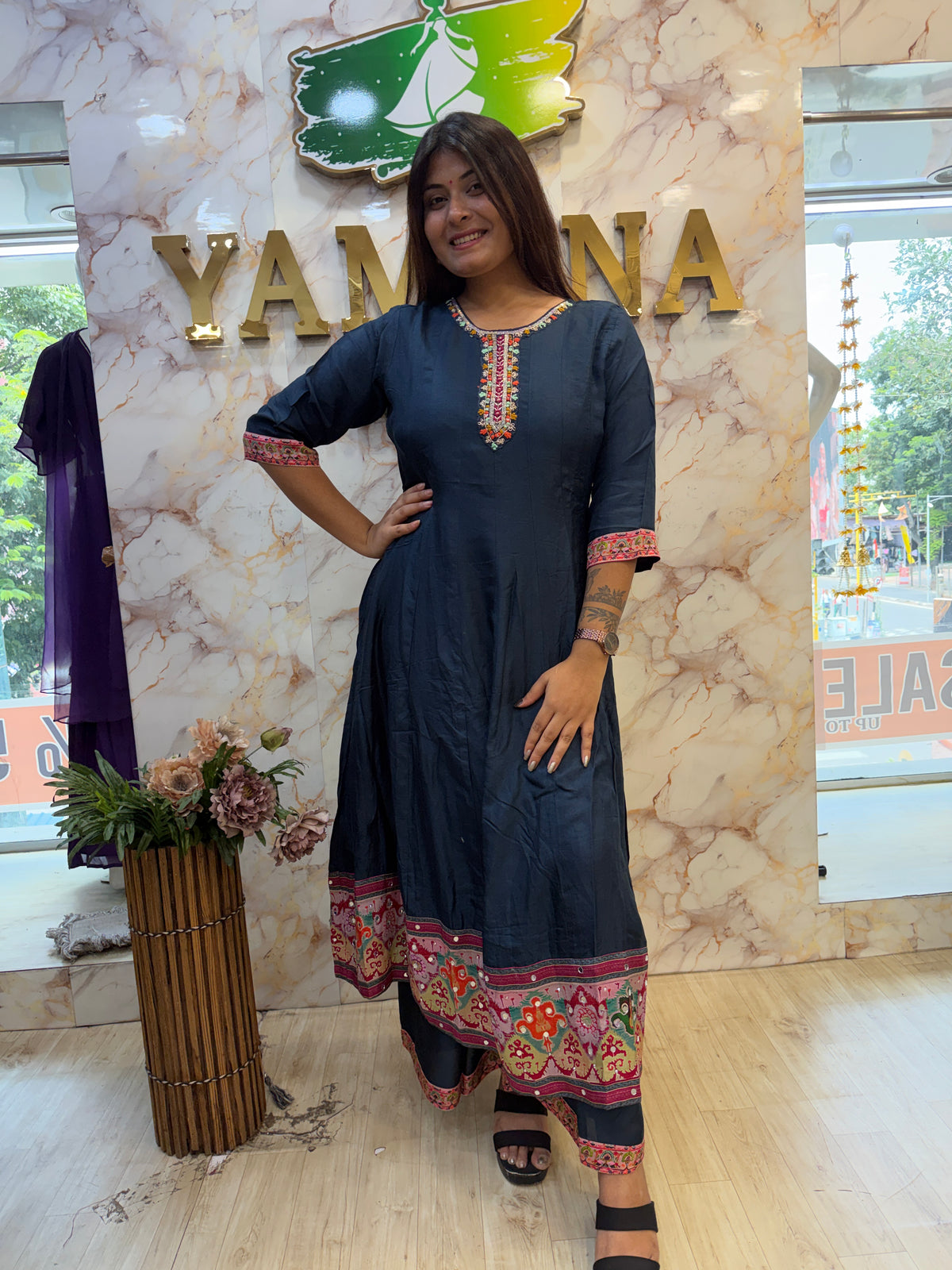 ✨ FANCY DOLA SILK ANARKALI ✨