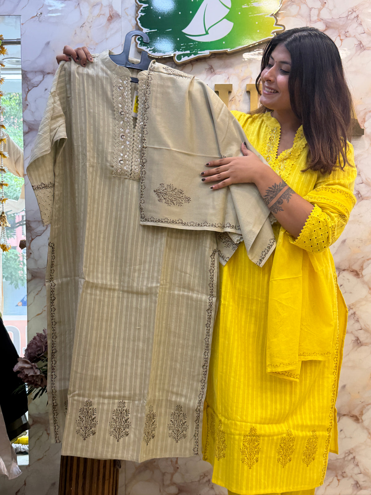 Jacquard Cotton Elegance